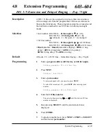 Preview for 471 page of Panasonic KX-TD1232E Installation Manual