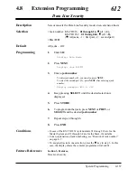 Preview for 479 page of Panasonic KX-TD1232E Installation Manual