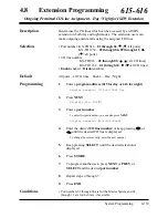 Preview for 481 page of Panasonic KX-TD1232E Installation Manual