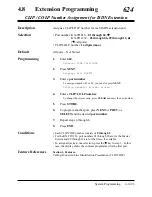 Preview for 487 page of Panasonic KX-TD1232E Installation Manual