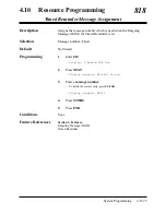 Preview for 521 page of Panasonic KX-TD1232E Installation Manual