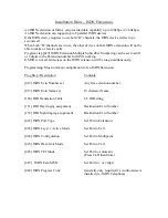 Preview for 689 page of Panasonic KX-TD1232E Installation Manual