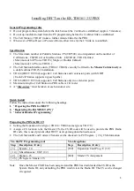 Preview for 706 page of Panasonic KX-TD1232E Installation Manual