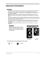 Preview for 3 page of Panasonic KX-TD1232JT User Manual