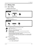 Предварительный просмотр 25 страницы Panasonic KX-TD1232JT User Manual