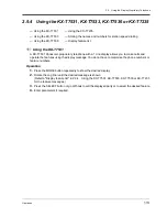 Preview for 113 page of Panasonic KX-TD1232JT User Manual