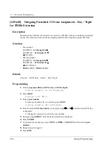 Предварительный просмотр 266 страницы Panasonic KX-TD1232NE Programming Manual