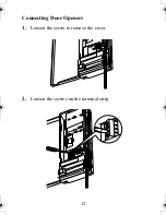 Предварительный просмотр 12 страницы Panasonic KX-TD160 - Doorphone Card For KX-TD Version 4 or Lower Installation Instructions Manual