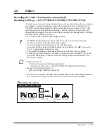 Предварительный просмотр 85 страницы Panasonic KX-TD208CE Operating Instructions Manual