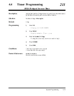 Preview for 316 page of Panasonic KX-TD308 Installation Manual