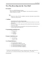 Preview for 283 page of Panasonic KX-TD500 Features Manual