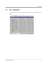 Preview for 7 page of Panasonic KX-TD500 Programming Manual