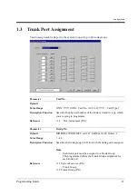 Preview for 11 page of Panasonic KX-TD500 Programming Manual