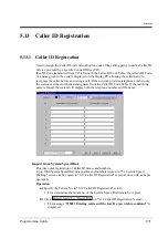 Preview for 271 page of Panasonic KX-TD500 Programming Manual