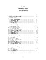 Preview for 1119 page of Panasonic KX-TD500 System Reference Manual