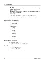 Preview for 16 page of Panasonic KX-TD500CE Features Manual