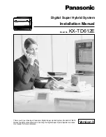 Preview for 1 page of Panasonic KX-TD612E Installation Manual