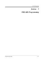 Предварительный просмотр 131 страницы Panasonic KX-TD612NE Programming Manual