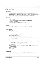 Preview for 139 page of Panasonic KX-TD612NE Programming Manual