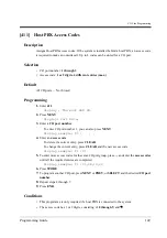 Preview for 149 page of Panasonic KX-TD612NE Programming Manual