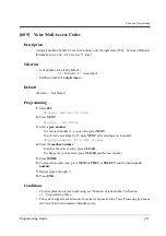 Preview for 211 page of Panasonic KX-TD612NE Programming Manual