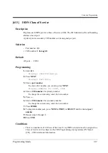 Preview for 217 page of Panasonic KX-TD612NE Programming Manual