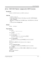 Preview for 227 page of Panasonic KX-TD612NE Programming Manual