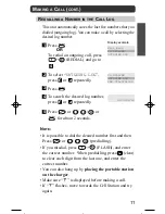 Preview for 11 page of Panasonic KX-TD7590CE Operating Instructions Manual