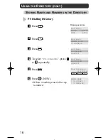 Preview for 16 page of Panasonic KX-TD7590CE Operating Instructions Manual