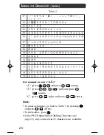 Preview for 24 page of Panasonic KX-TD7590CE Operating Instructions Manual