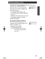 Preview for 29 page of Panasonic KX-TD7590CE Operating Instructions Manual