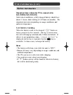 Preview for 36 page of Panasonic KX-TD7590CE Operating Instructions Manual