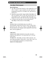 Preview for 39 page of Panasonic KX-TD7590CE Operating Instructions Manual