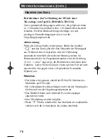 Preview for 76 page of Panasonic KX-TD7590CE Operating Instructions Manual