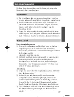 Preview for 77 page of Panasonic KX-TD7590CE Operating Instructions Manual