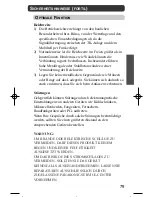 Preview for 79 page of Panasonic KX-TD7590CE Operating Instructions Manual