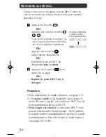 Preview for 92 page of Panasonic KX-TD7590CE Operating Instructions Manual