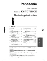 Preview for 121 page of Panasonic KX-TD7590CE Operating Instructions Manual