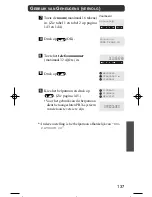 Preview for 137 page of Panasonic KX-TD7590CE Operating Instructions Manual