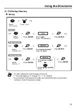 Preview for 23 page of Panasonic KX-TD7680 - Digital Wireless Telephone Operating Instructions Manual