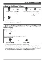 Preview for 13 page of Panasonic KX-TD7685 - Wireless Digital Phone Operating Instructions Manual