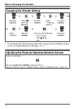 Preview for 14 page of Panasonic KX-TD7685 - Wireless Digital Phone Operating Instructions Manual