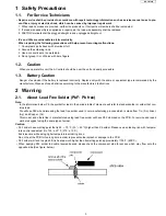 Предварительный просмотр 3 страницы Panasonic KX-TD7685 - Wireless Digital Phone Service Manual