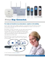 Preview for 2 page of Panasonic KX-TD7696 Brochure & Specs