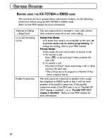 Preview for 8 page of Panasonic KX-TD7894 User Manual