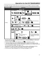 Preview for 17 page of Panasonic KX-TD7896 - Wireless Digital Phone User Manual