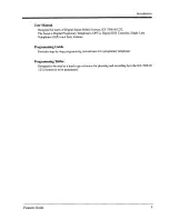 Preview for 3 page of Panasonic KX-TD816 Features Manual