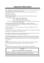 Preview for 3 page of Panasonic KX-TD816AL Installation Manual