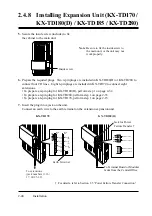 Preview for 67 page of Panasonic KX-TD816AL Installation Manual