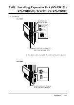 Preview for 68 page of Panasonic KX-TD816AL Installation Manual